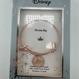 Disney Jewelry Disney Parks Stretch Bracelet Pink Rose Gold
